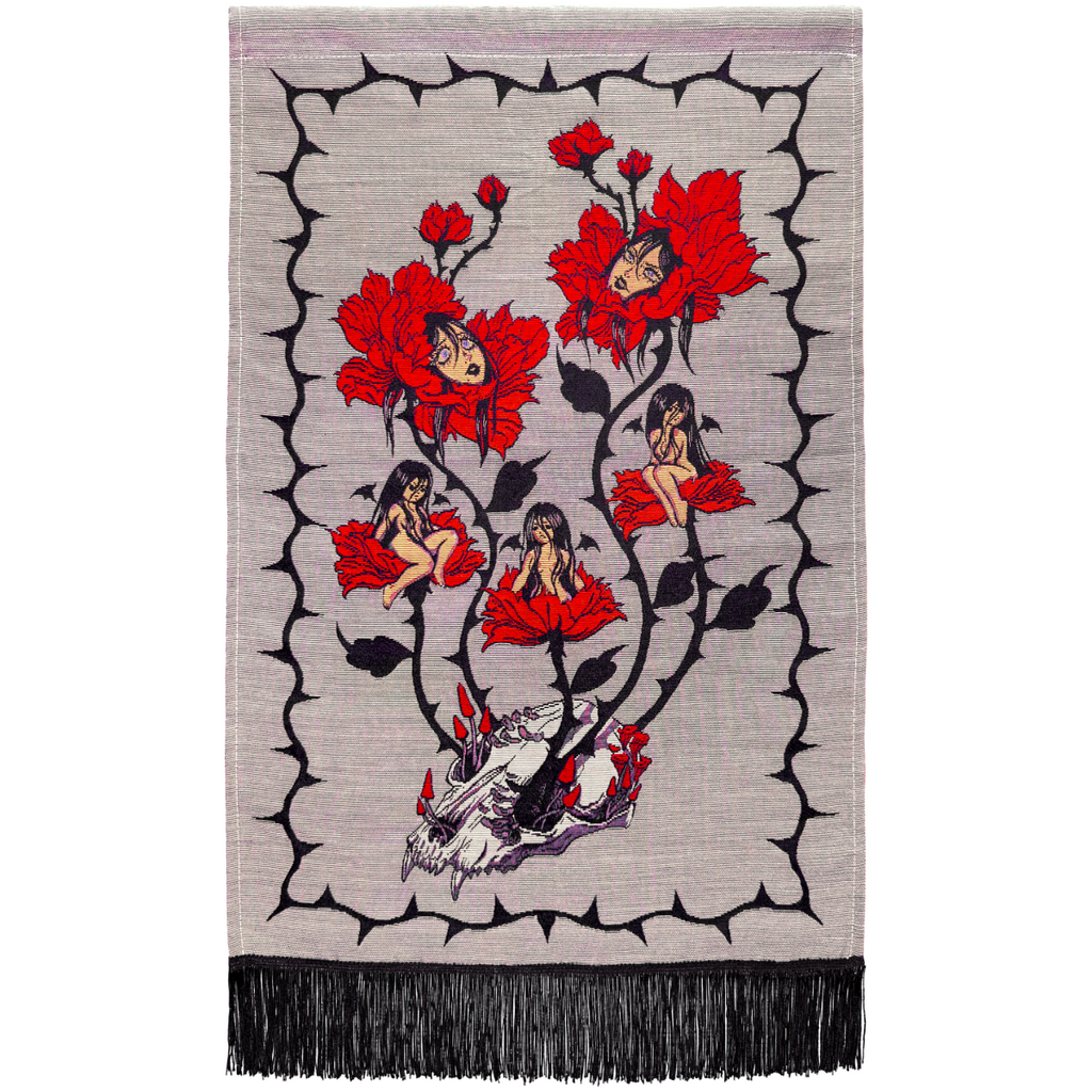 Blossom - Dark Fairy Wall Hanging