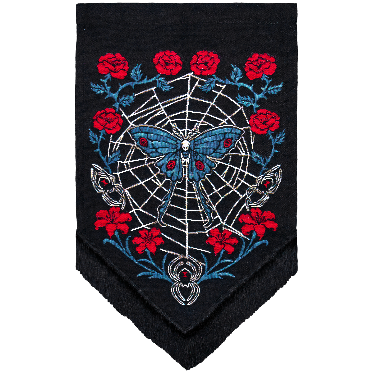 Entangled - Moth Spider Web Wall Hanging
