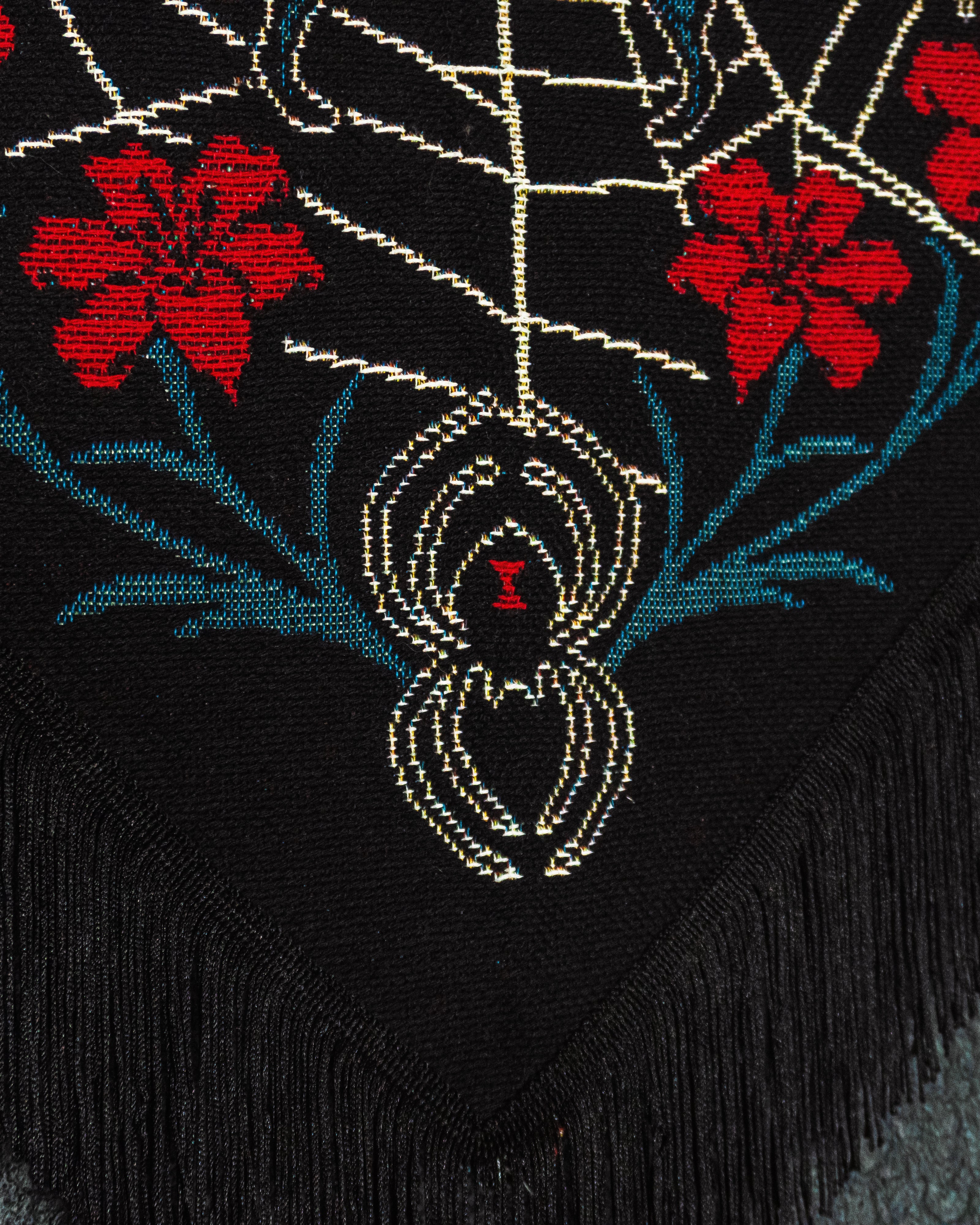 Entangled - Moth Spider Web Wall Hanging