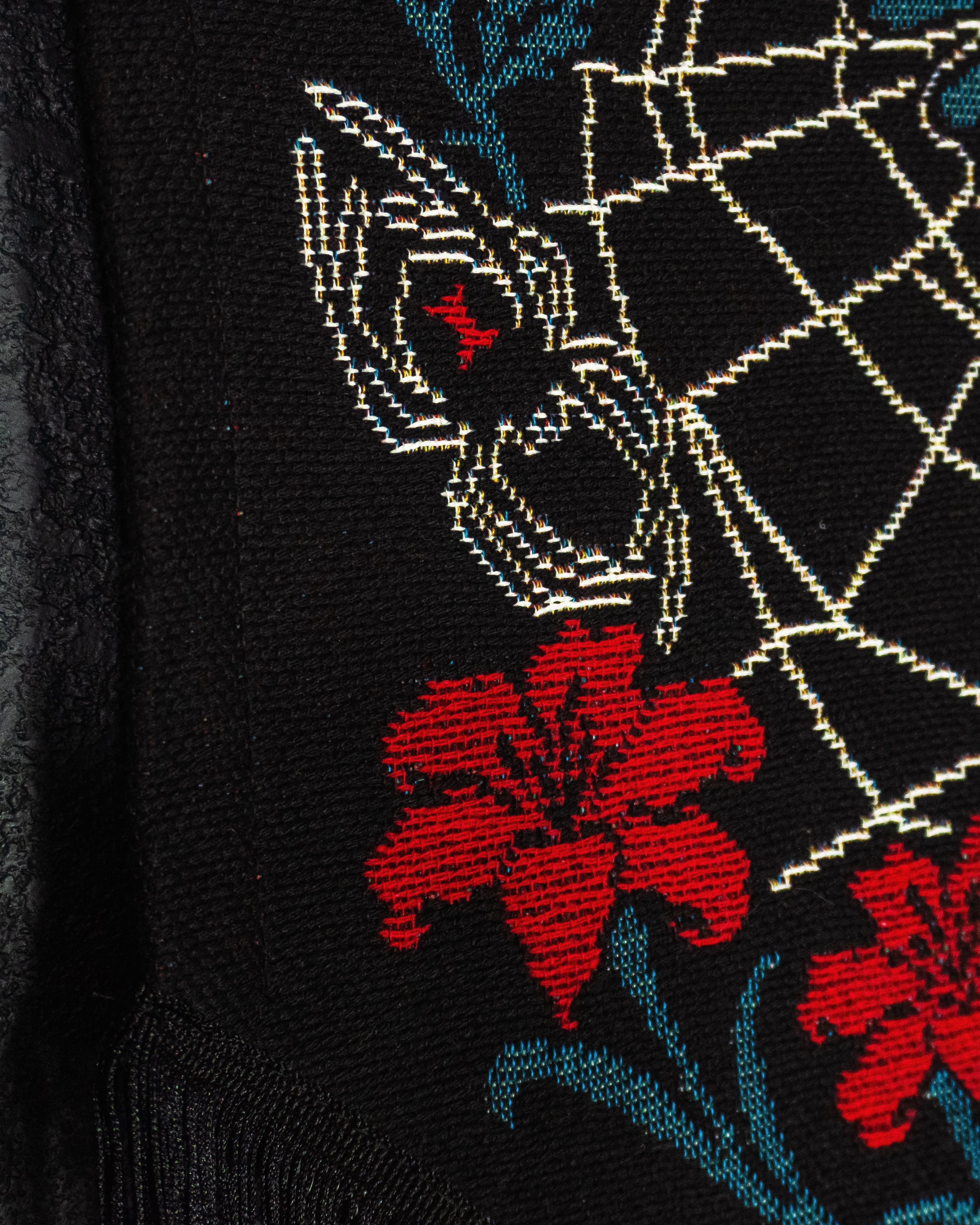 Entangled - Moth Spider Web Wall Hanging