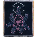 Rat King - Dark Folklore Woven Blanket