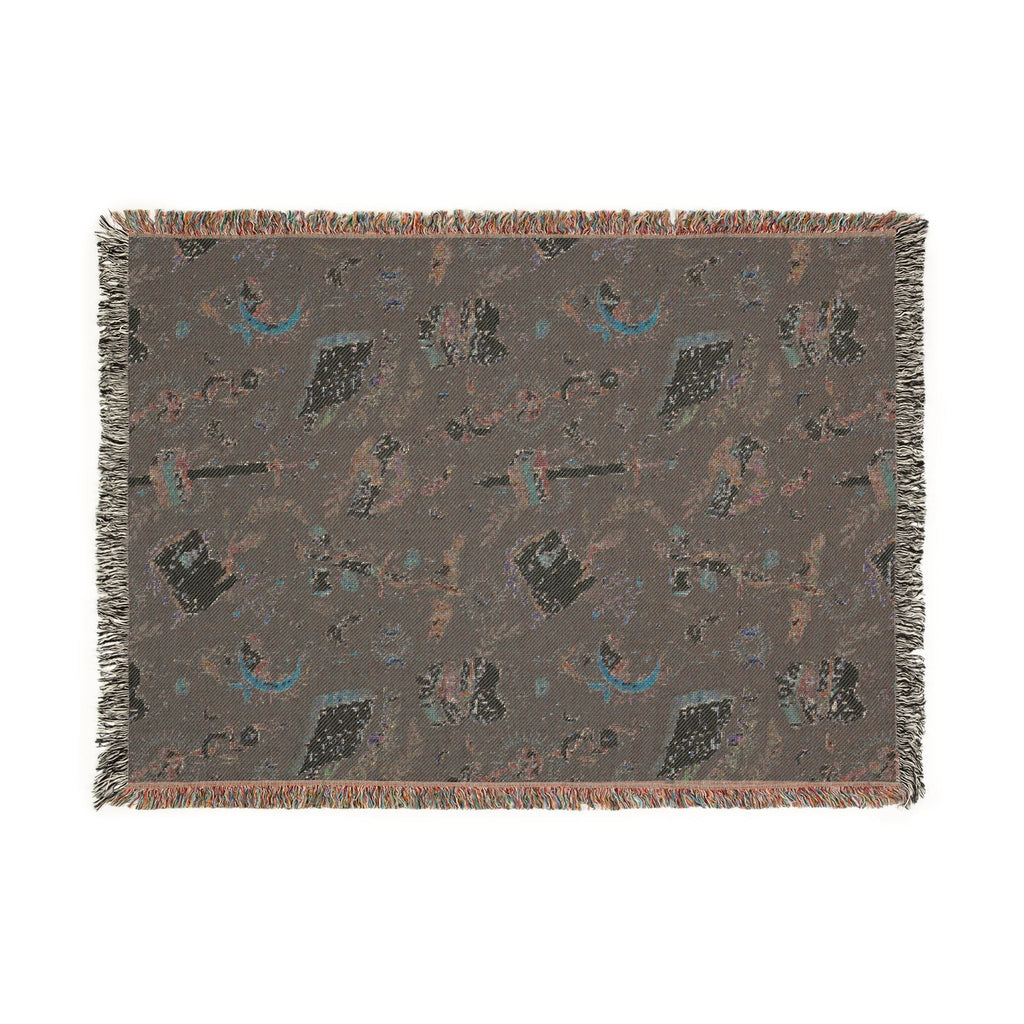 Book Dragon Woven Blanket