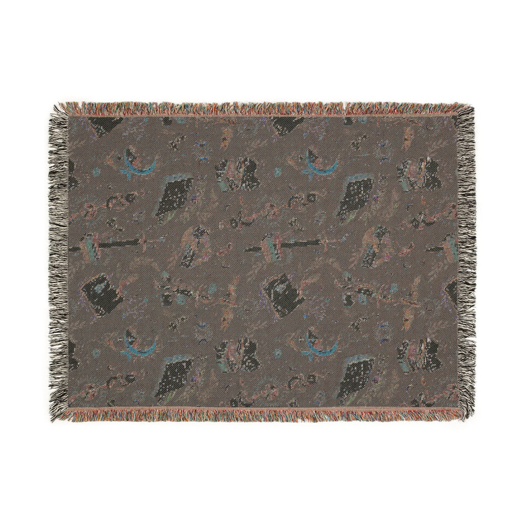 Book Dragon Woven Blanket