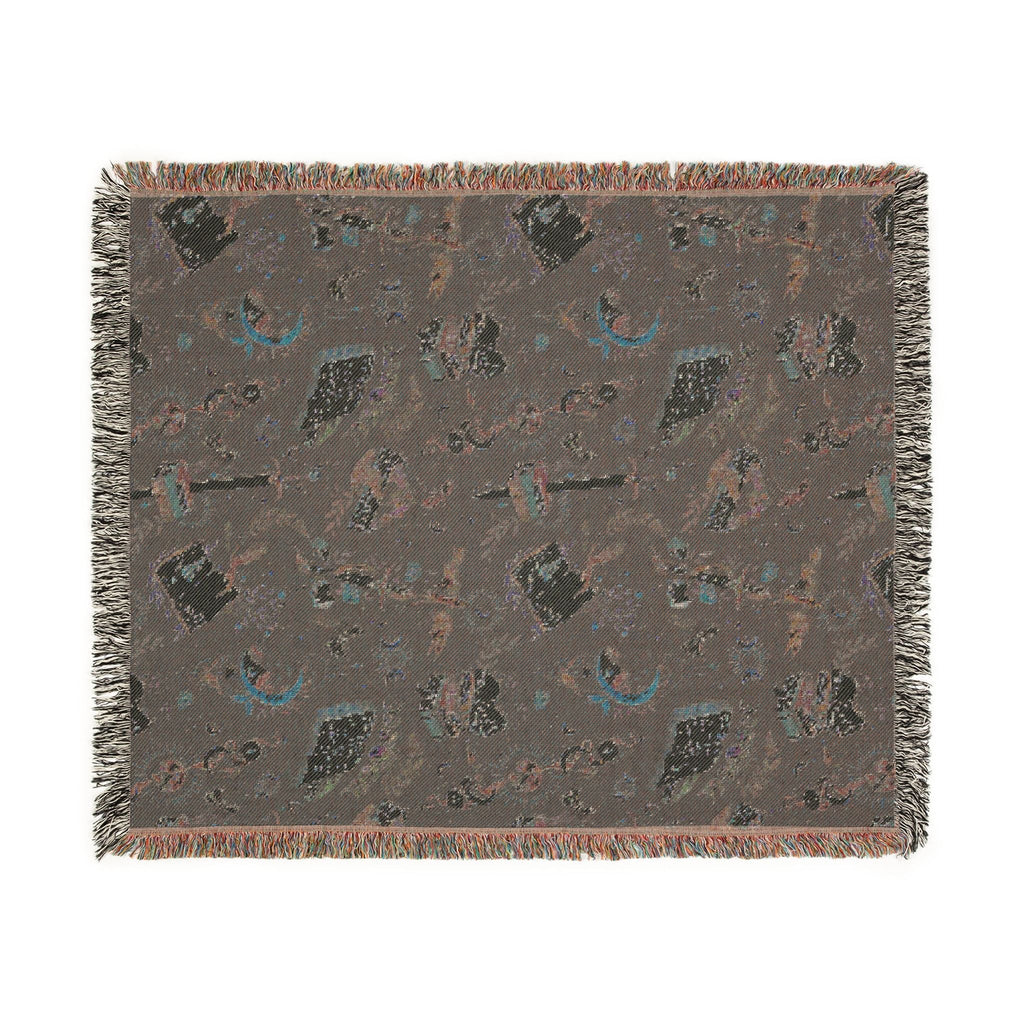 Book Dragon Woven Blanket