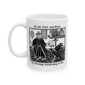By Ink, Pact, and Brew, Unique Medieval-Style Mug