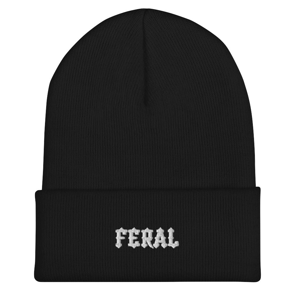 Feral Gothic Knit Beanie