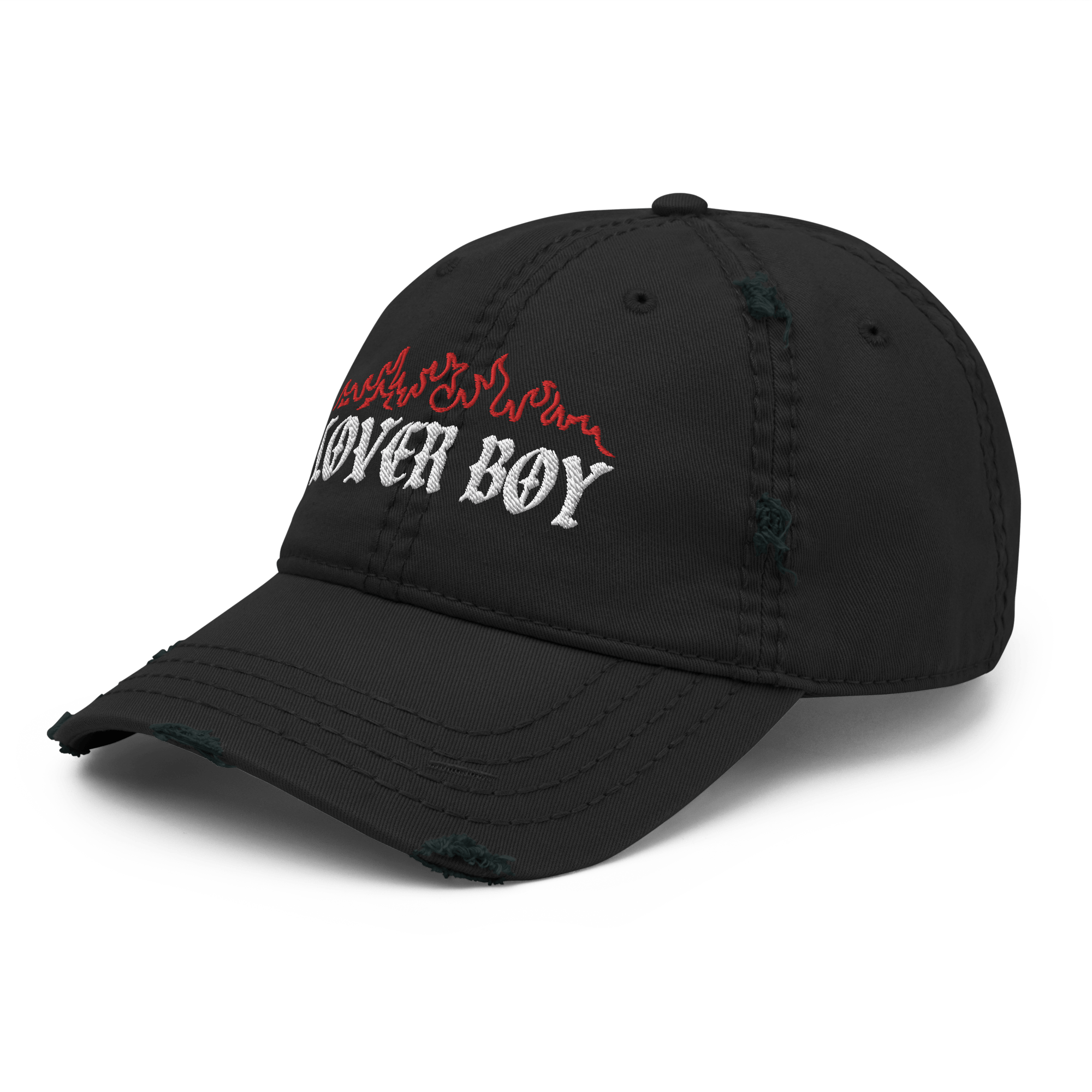 Flaming Lover Boy Distressed Dad Hat
