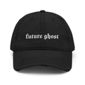 Future Ghost Gothic Distressed Dad Cap