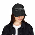 Life's a Bitch Embroidered Corduroy Hat