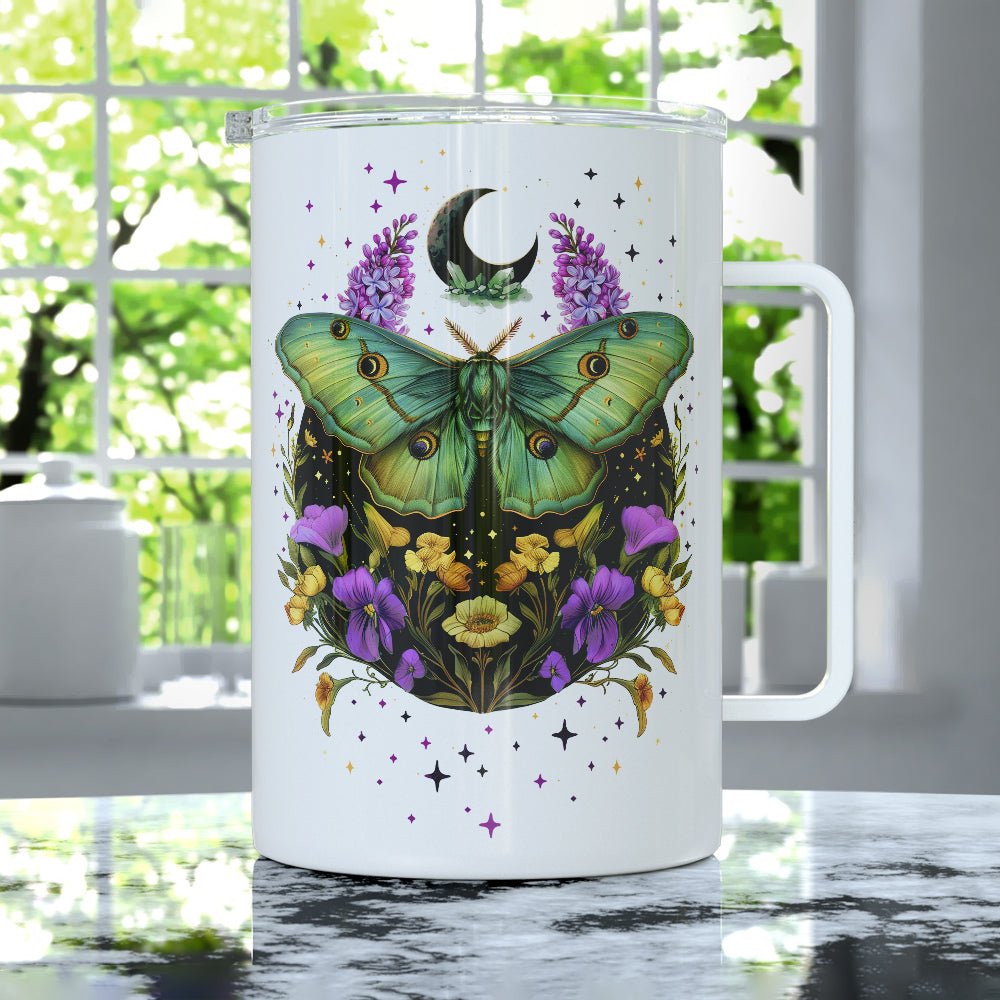 Mystic Moth Insulated Travel Mug
