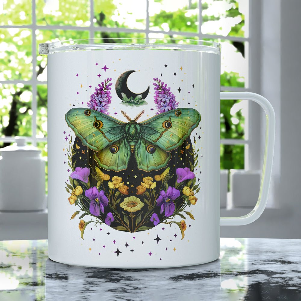 Mystic Moth Insulated Travel Mug