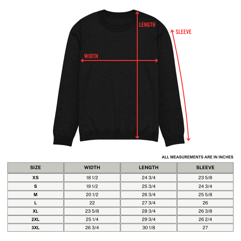 Cozy Creep Knit Crewneck Sweater