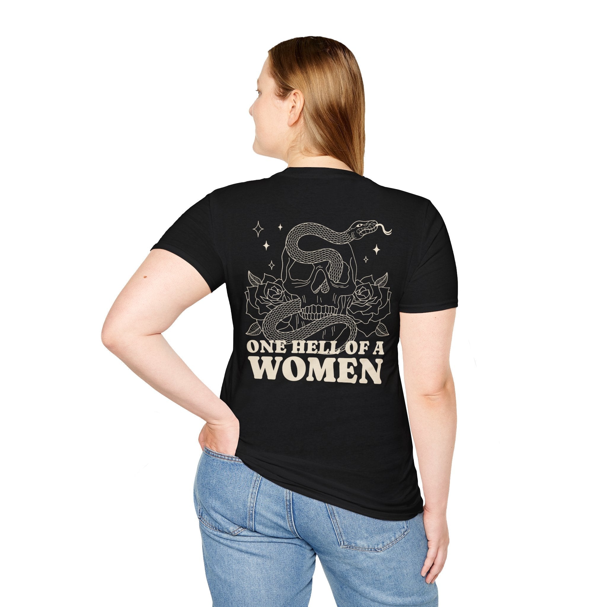 One Hell of a Woman Softstyle Tee