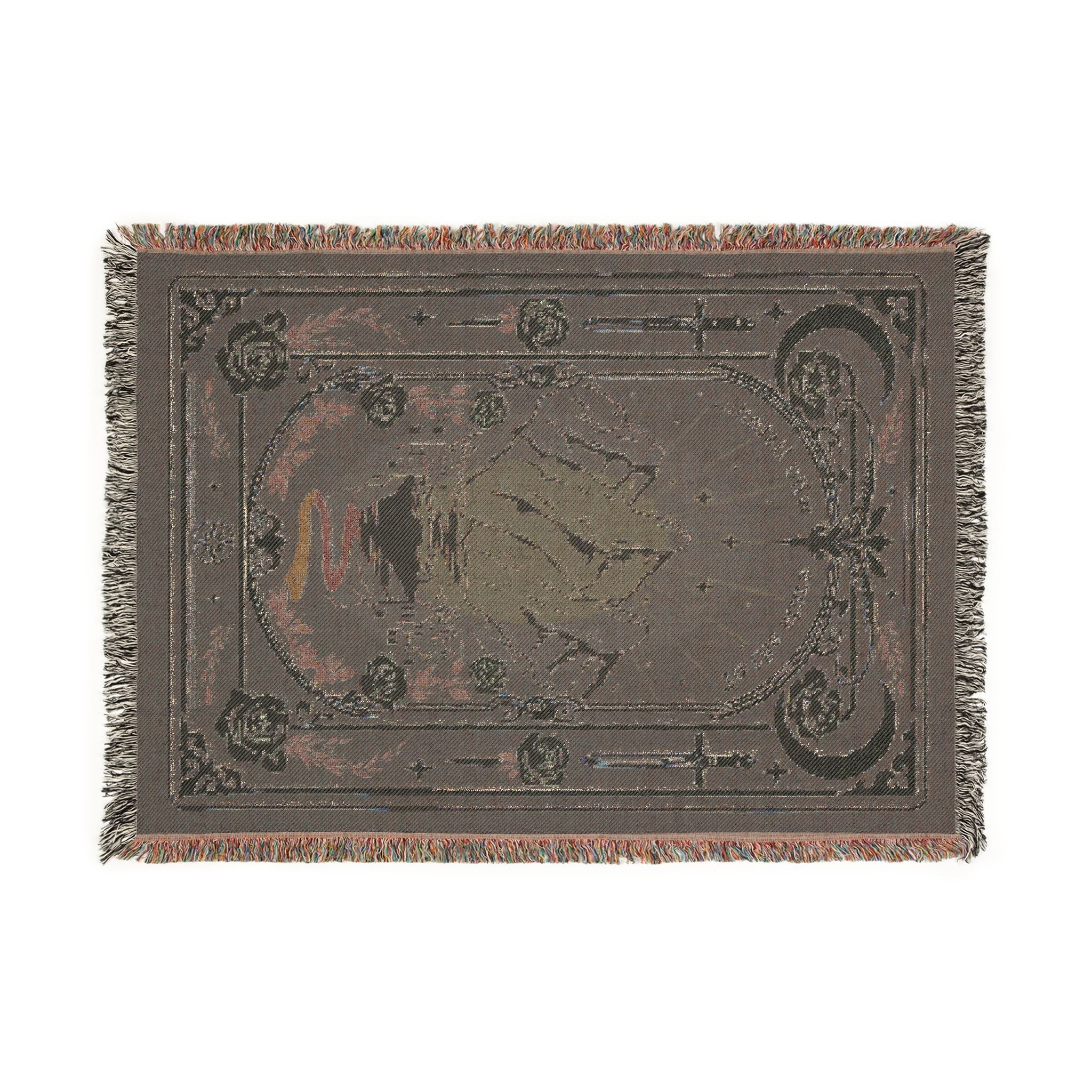 To The Stars Who Listen Woven Blanket