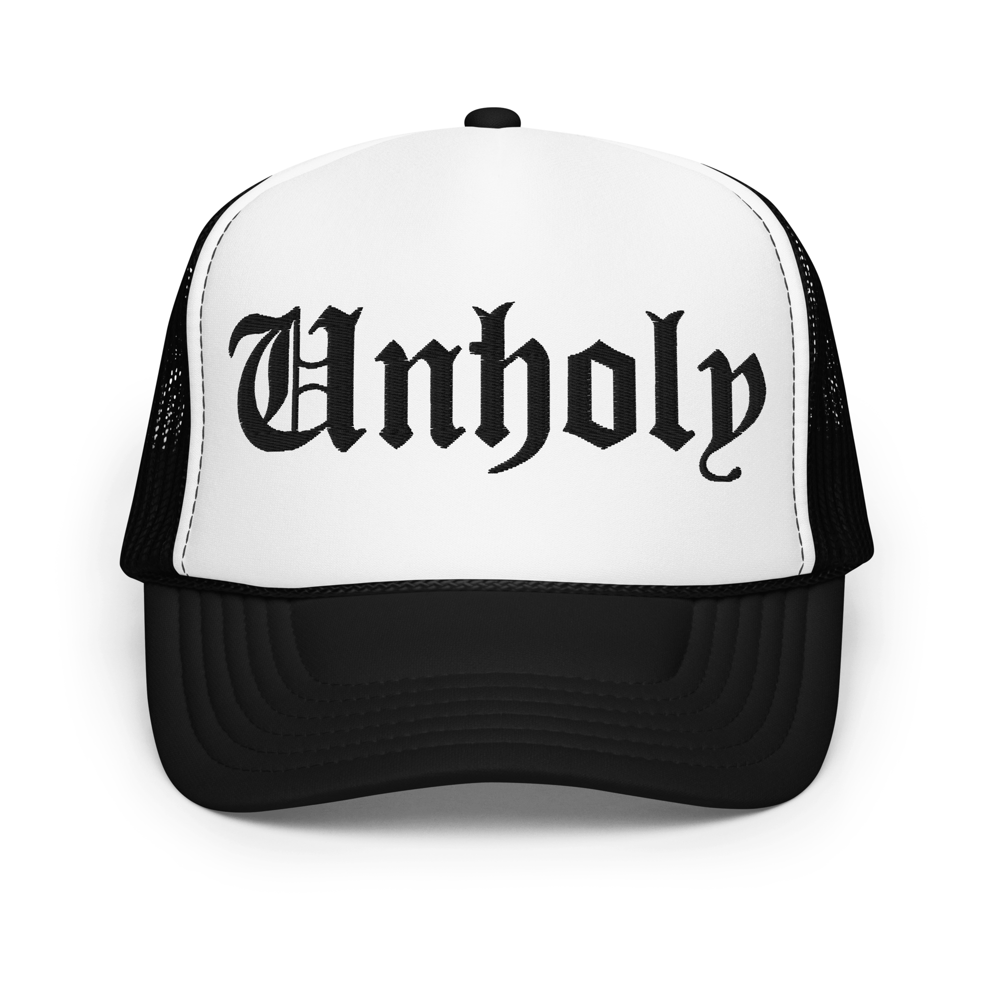 Unholy Embroidered Foam Trucker Hat