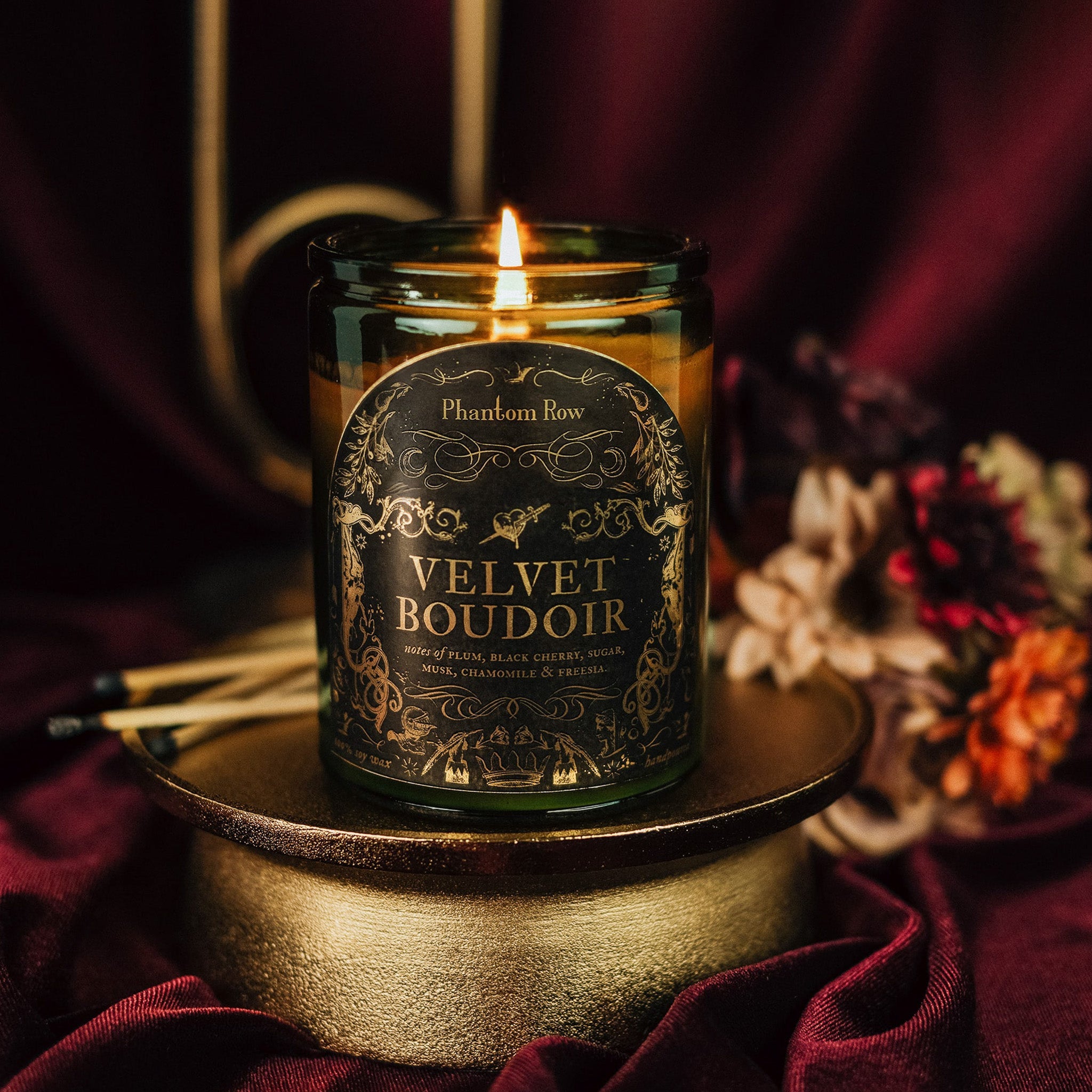 Velvet Boudoir Candle