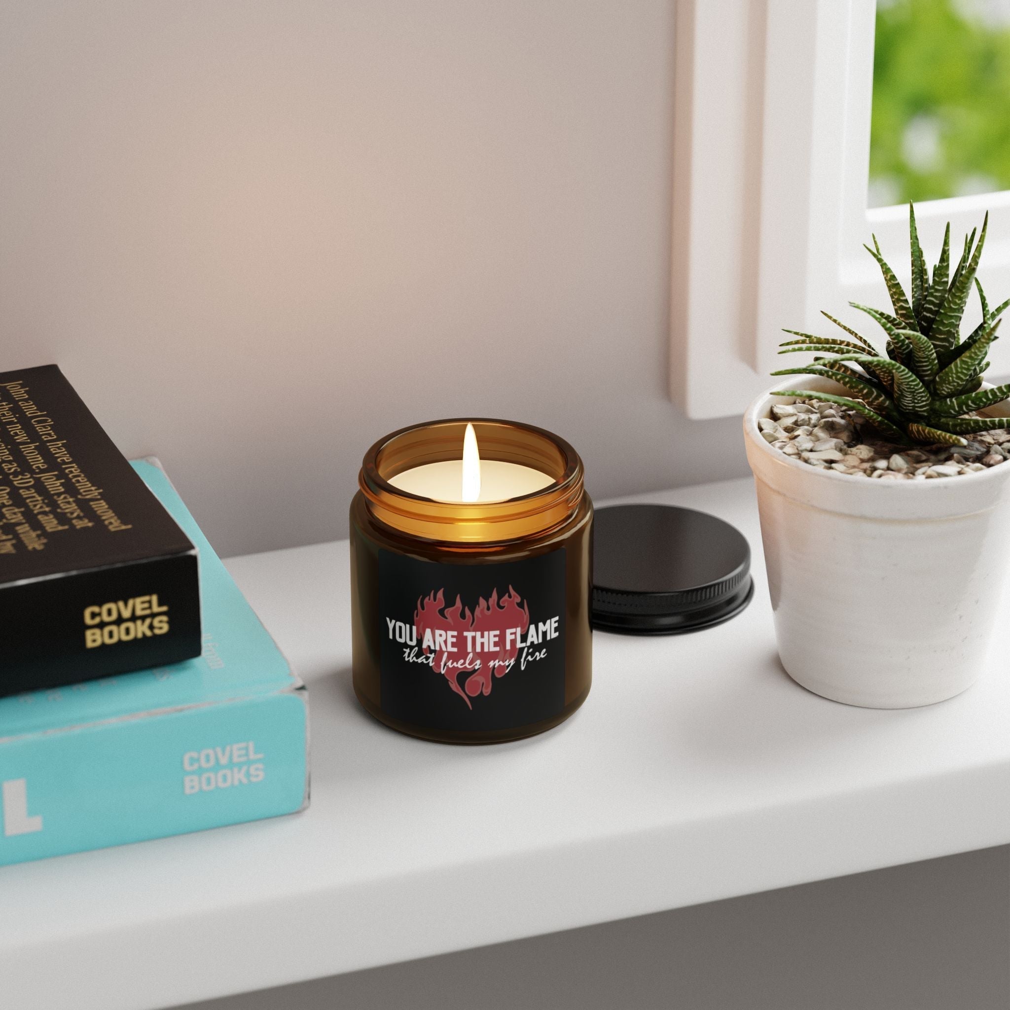 You Are the Flame That Fuels My Fire Candle | Official Penn Cole Merchandise