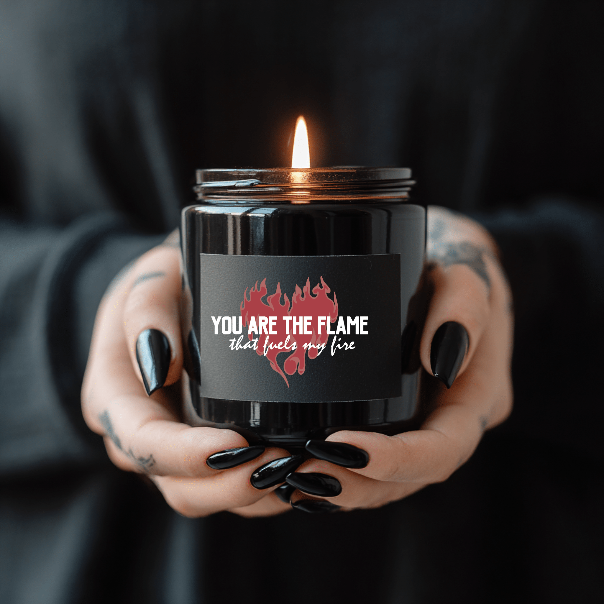 You Are the Flame That Fuels My Fire Candle | Official Penn Cole Merchandise